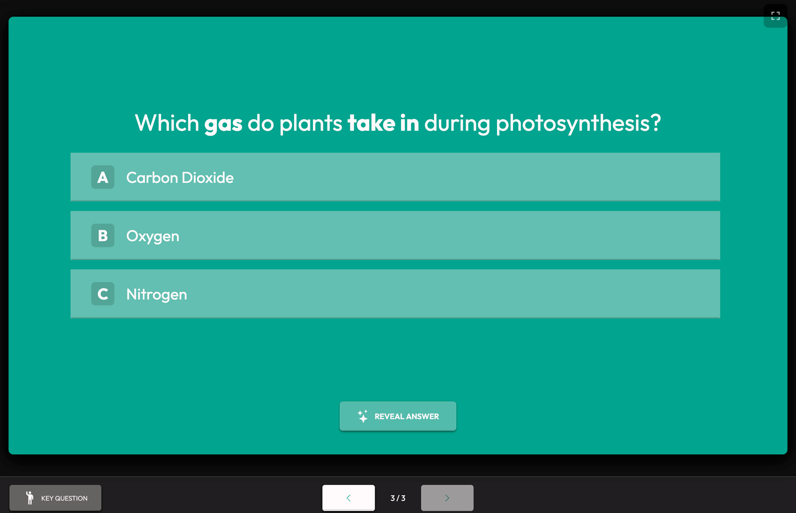 A slide from a complete Triptico lesson.