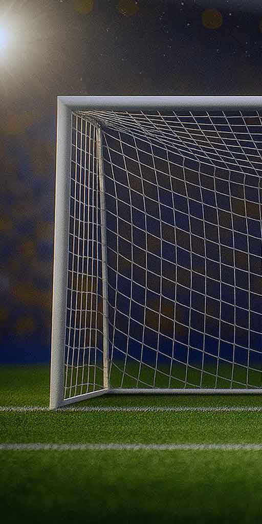 Left side of goal